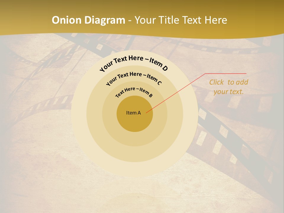 Composition Aged Graphic PowerPoint Template