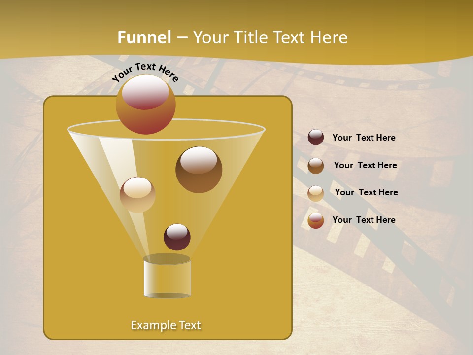 Composition Aged Graphic PowerPoint Template