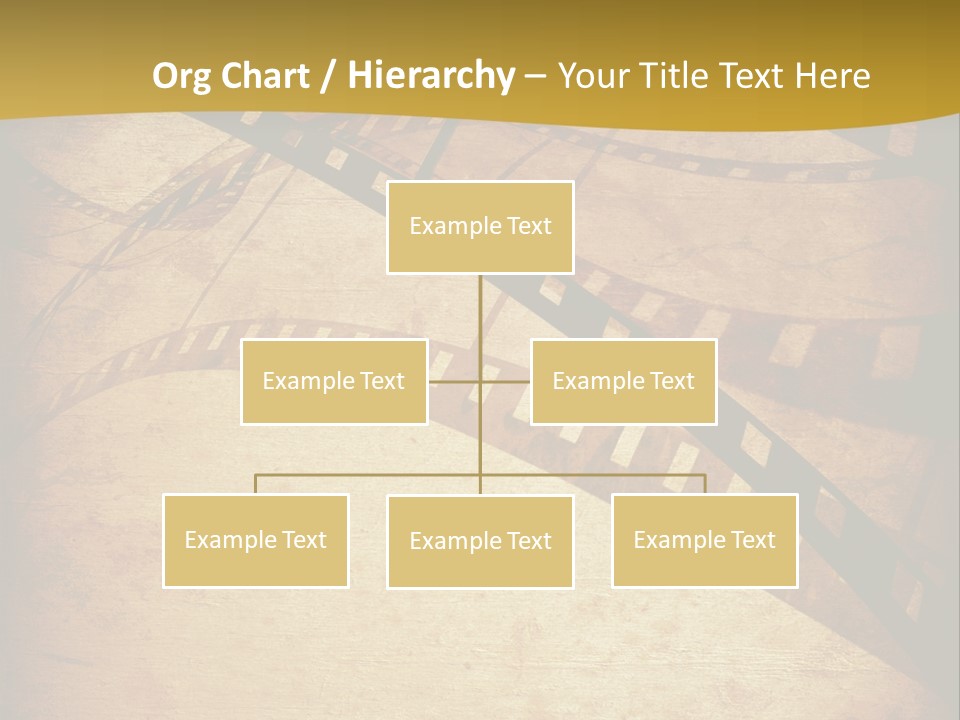 Composition Aged Graphic PowerPoint Template
