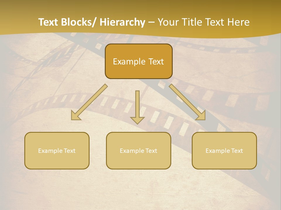 Composition Aged Graphic PowerPoint Template