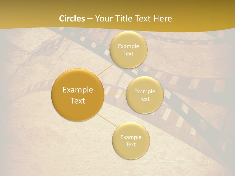 Composition Aged Graphic PowerPoint Template