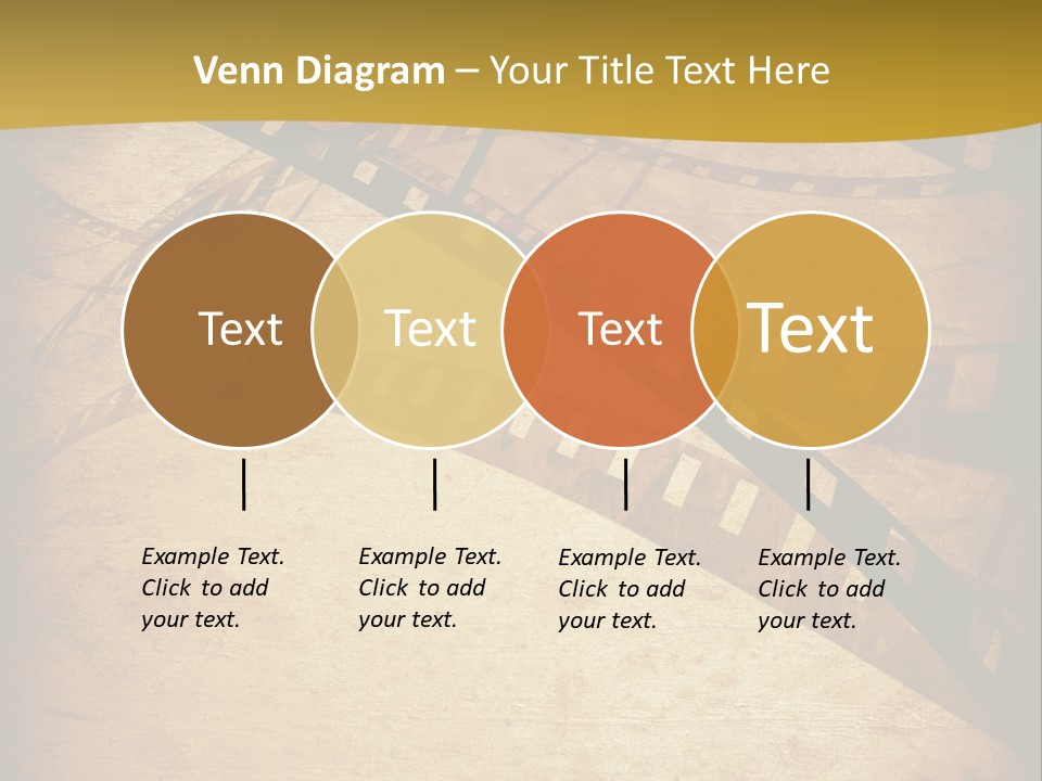 Composition Aged Graphic PowerPoint Template