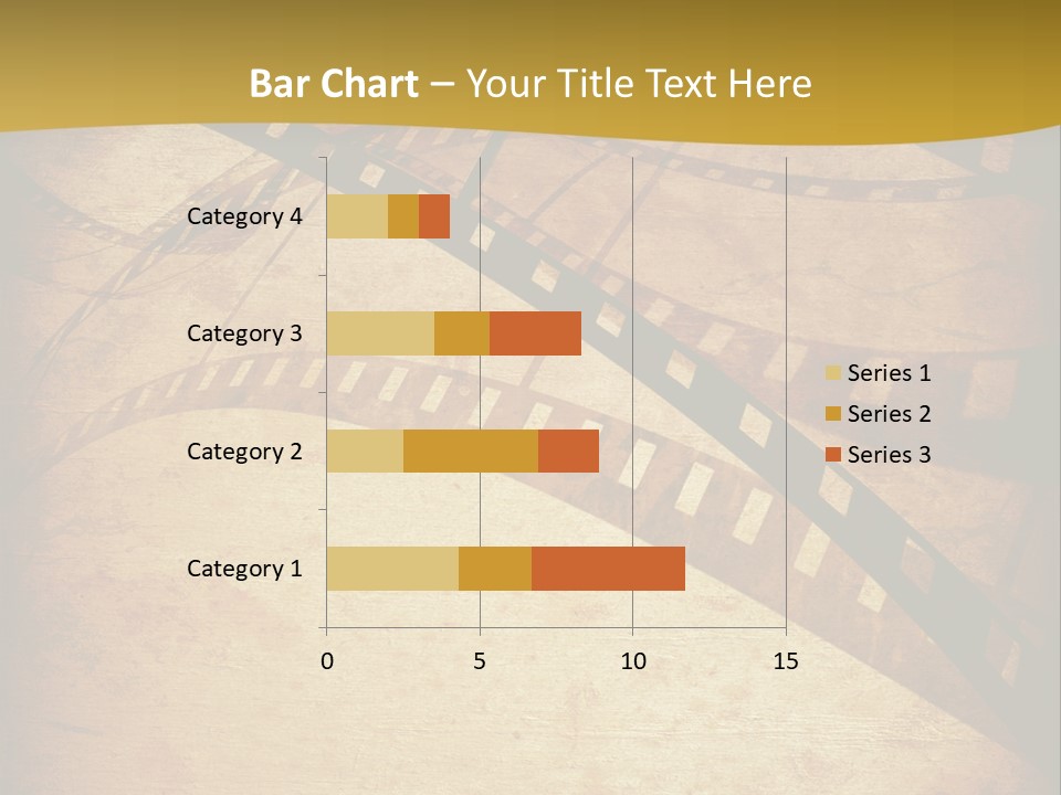 Composition Aged Graphic PowerPoint Template