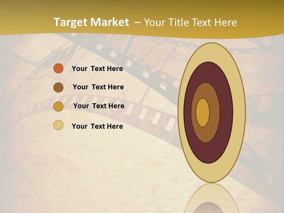 Composition Aged Graphic PowerPoint Template