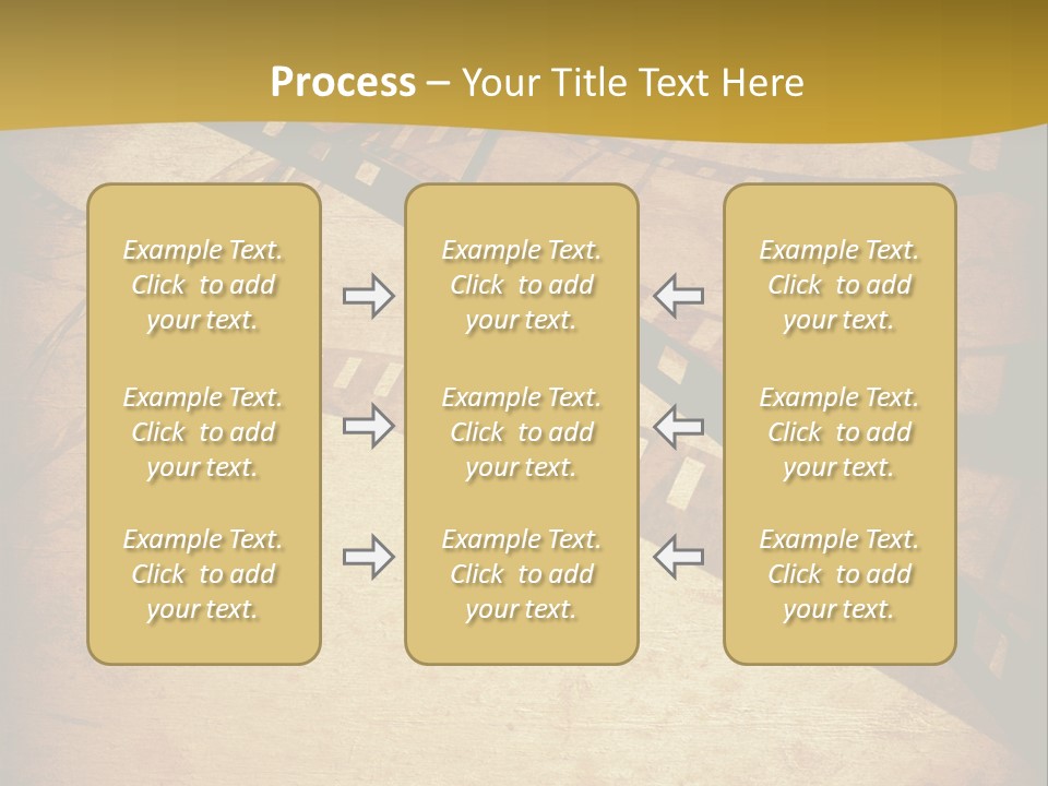 Composition Aged Graphic PowerPoint Template