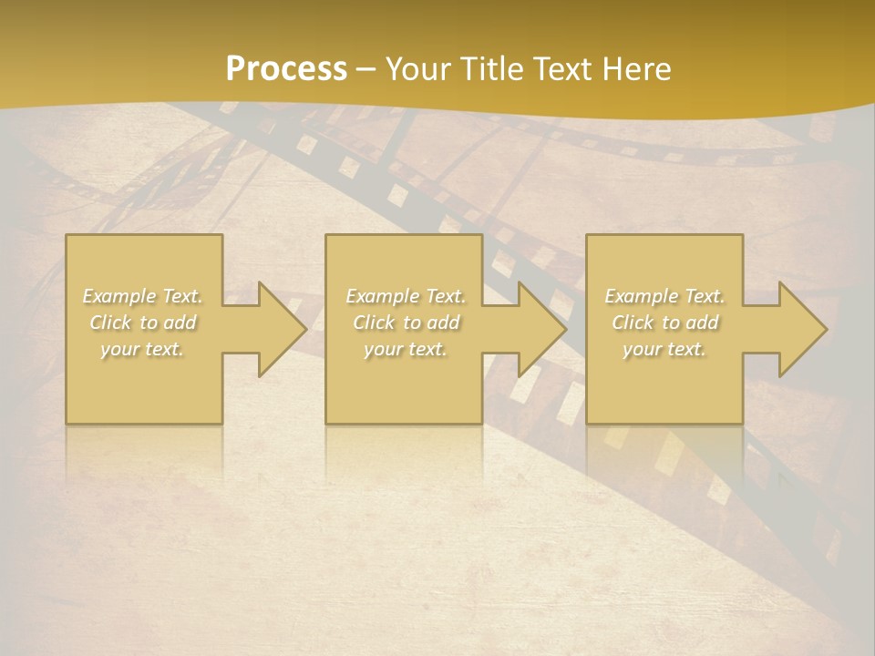 Composition Aged Graphic PowerPoint Template