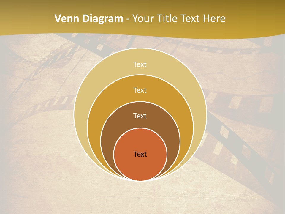 Composition Aged Graphic PowerPoint Template
