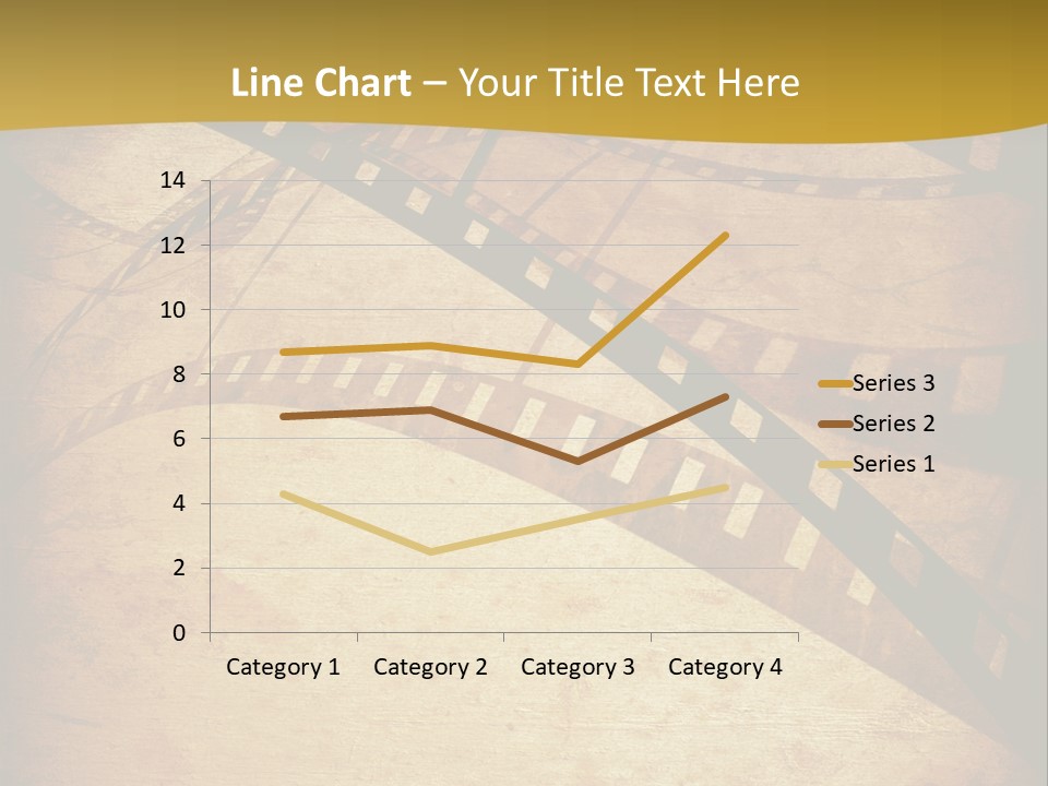 Composition Aged Graphic PowerPoint Template