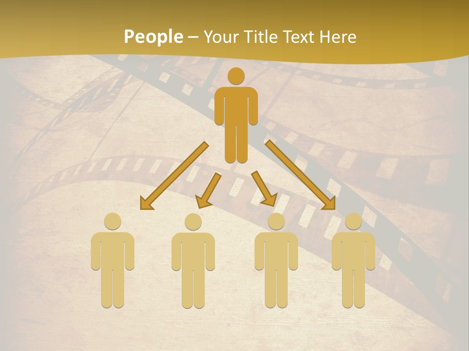 Composition Aged Graphic PowerPoint Template