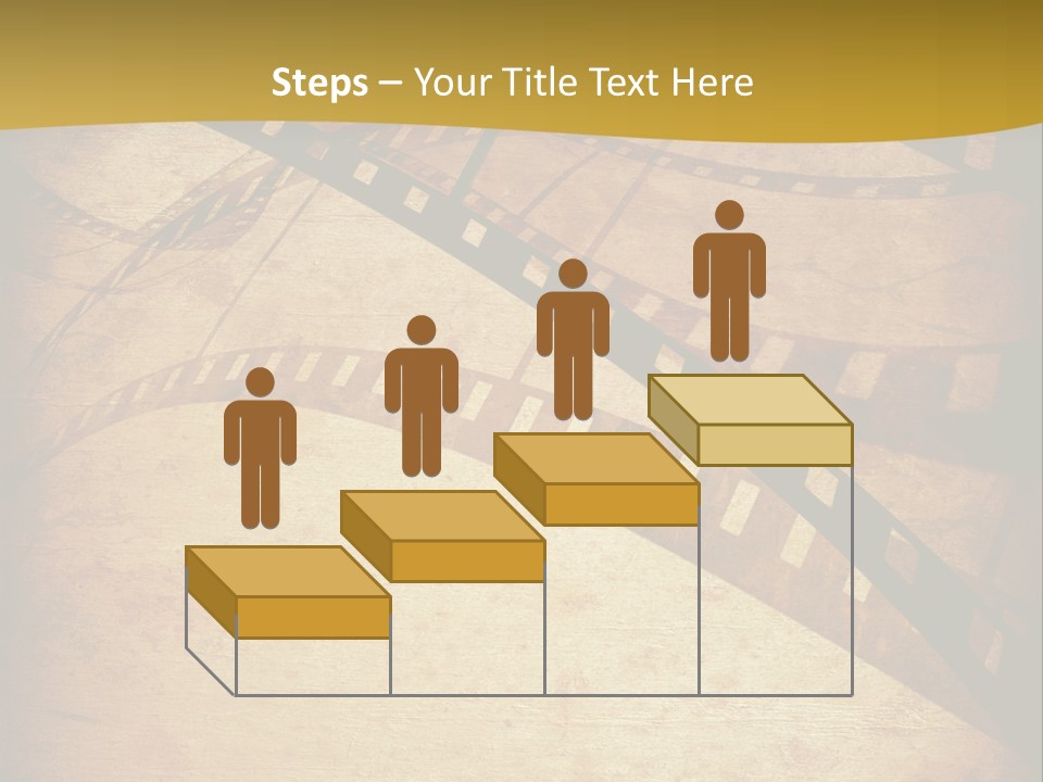 Composition Aged Graphic PowerPoint Template