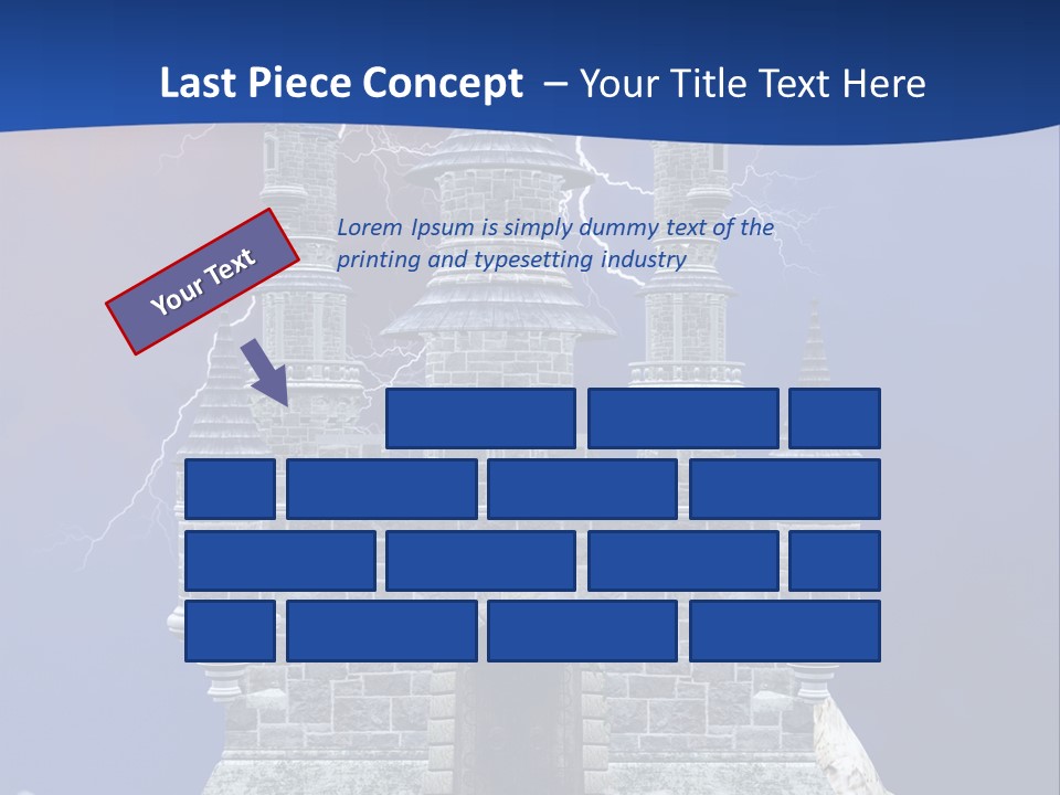 Castle Colors Wizard PowerPoint Template
