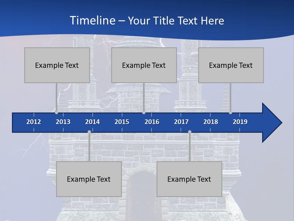 Castle Colors Wizard PowerPoint Template