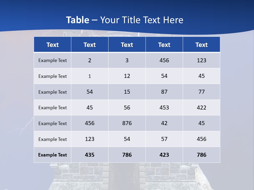 Castle Colors Wizard PowerPoint Template