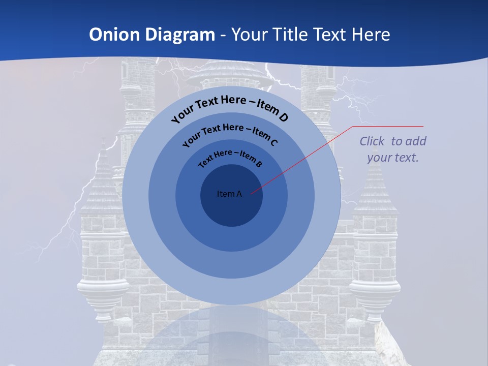 Castle Colors Wizard PowerPoint Template