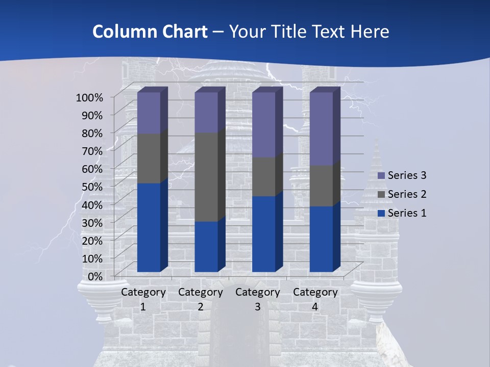 Castle Colors Wizard PowerPoint Template