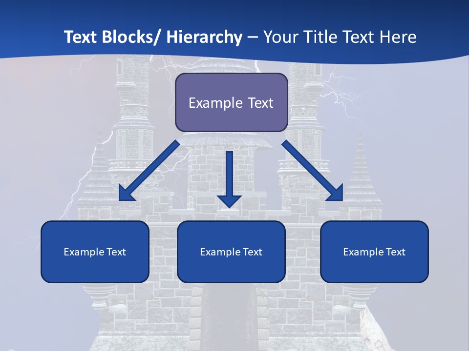 Castle Colors Wizard PowerPoint Template
