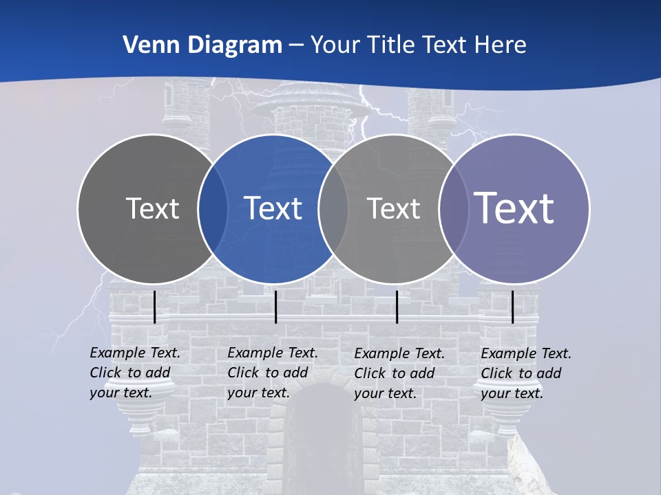 Castle Colors Wizard PowerPoint Template