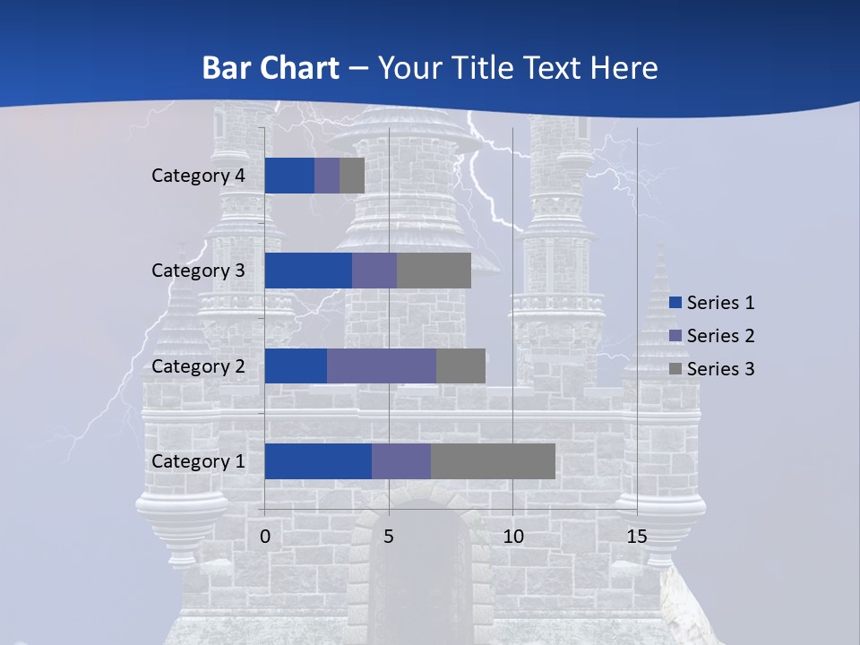 Castle Colors Wizard PowerPoint Template