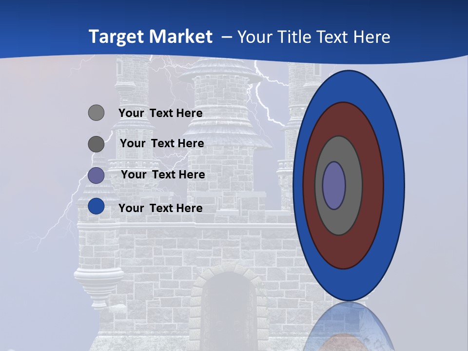 Castle Colors Wizard PowerPoint Template