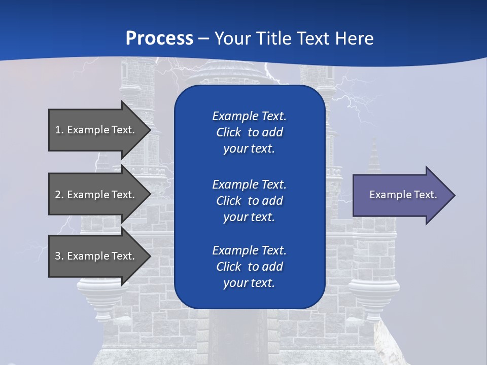 Castle Colors Wizard PowerPoint Template