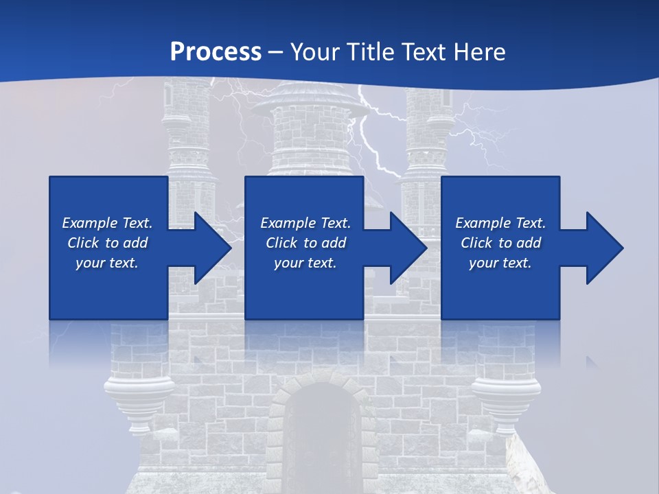 Castle Colors Wizard PowerPoint Template
