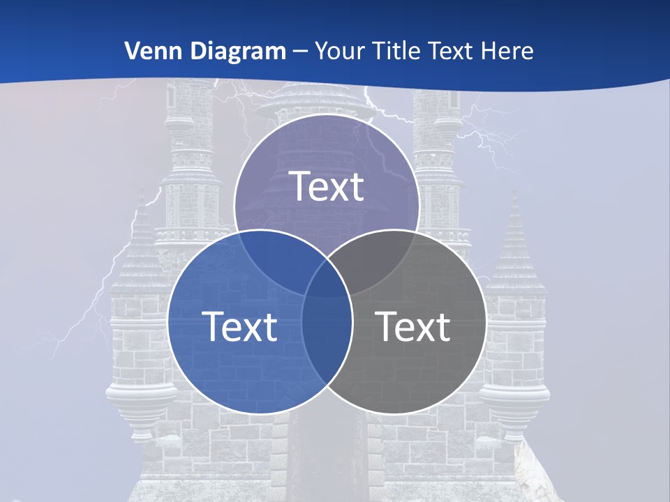 Castle Colors Wizard PowerPoint Template