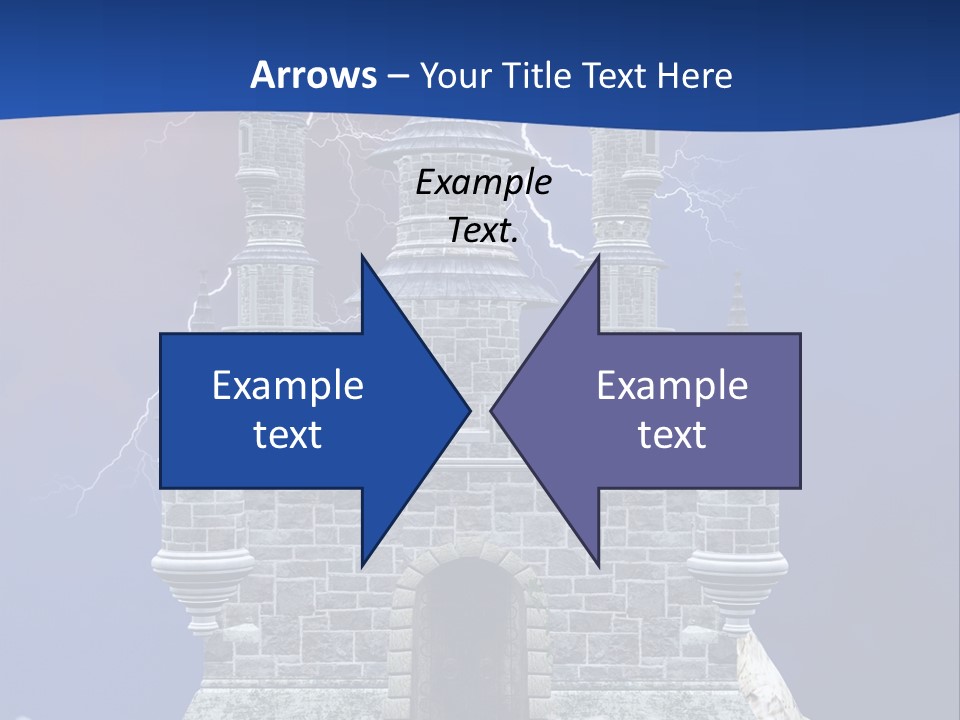 Castle Colors Wizard PowerPoint Template