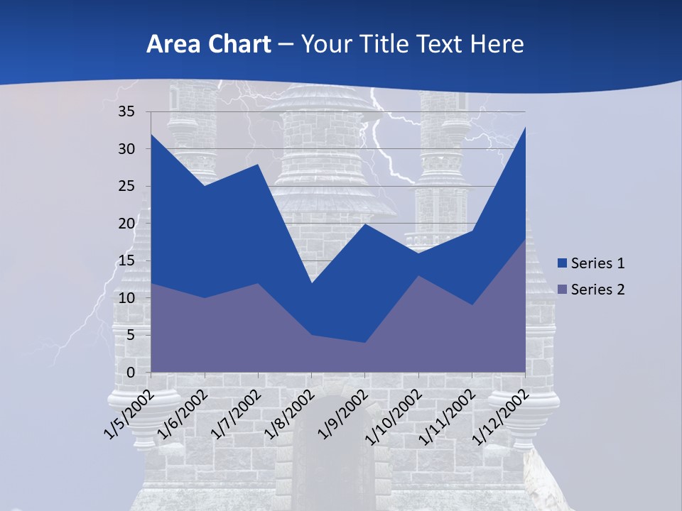 Castle Colors Wizard PowerPoint Template