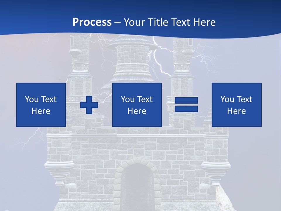 Castle Colors Wizard PowerPoint Template