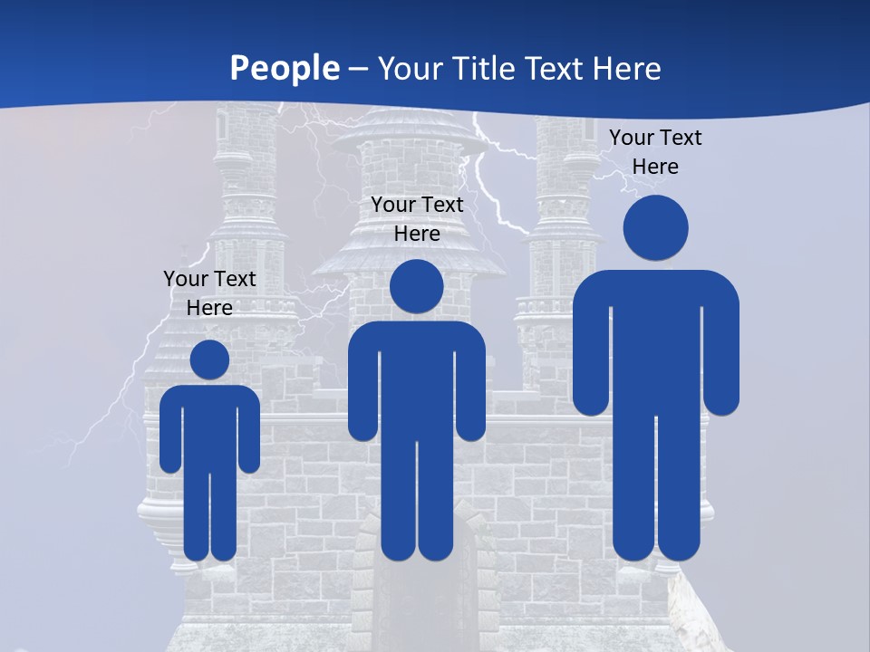 Castle Colors Wizard PowerPoint Template