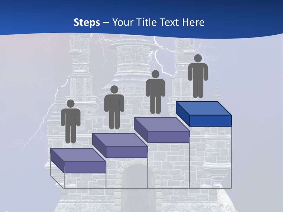 Castle Colors Wizard PowerPoint Template