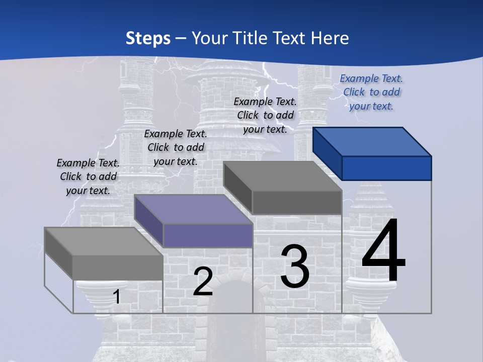 Castle Colors Wizard PowerPoint Template