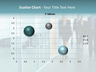 Moving Businessman Manager PowerPoint Template