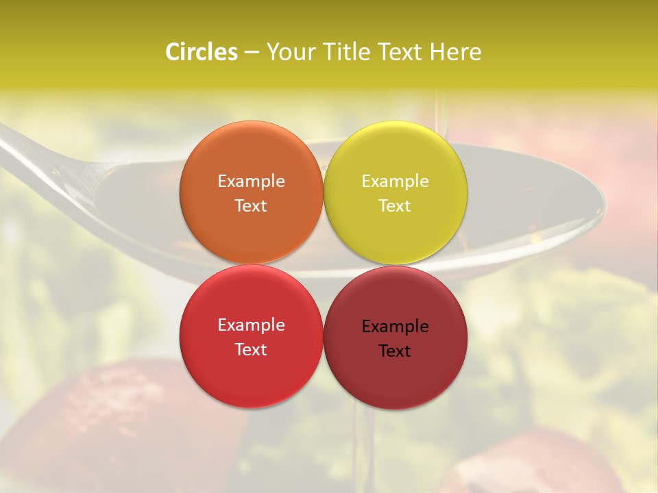 Freshly Spice Goldencoloured PowerPoint Template