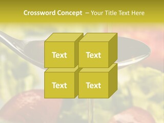 Freshly Spice Goldencoloured PowerPoint Template