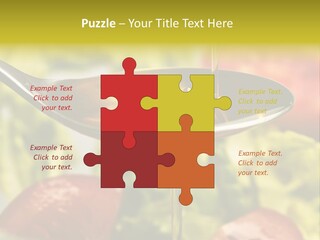 Freshly Spice Goldencoloured PowerPoint Template