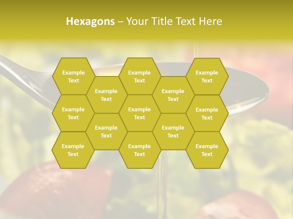 Freshly Spice Goldencoloured PowerPoint Template