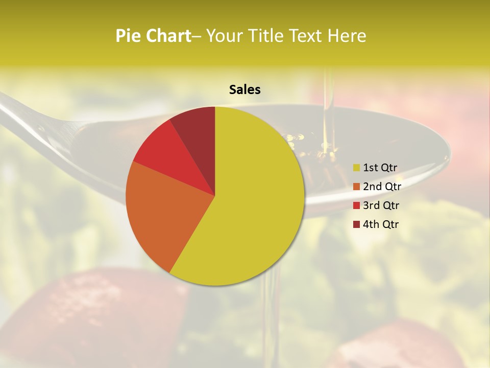 Freshly Spice Goldencoloured PowerPoint Template