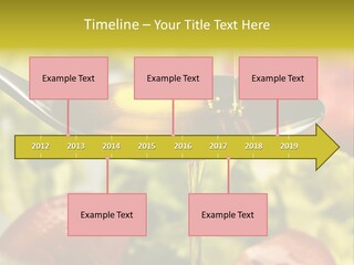 Freshly Spice Goldencoloured PowerPoint Template