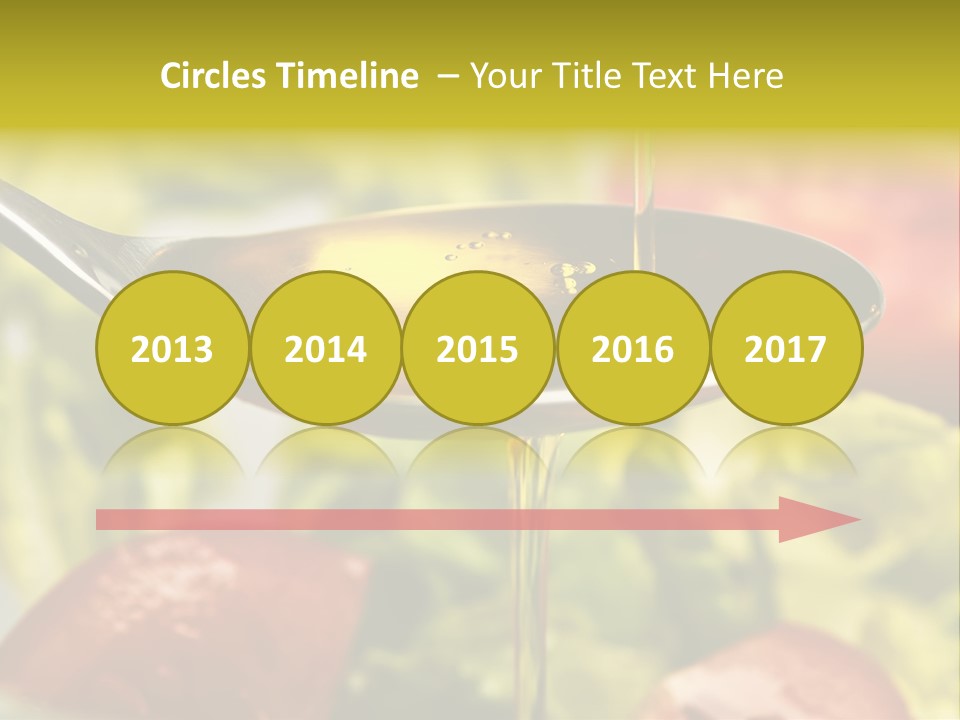 Freshly Spice Goldencoloured PowerPoint Template