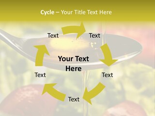 Freshly Spice Goldencoloured PowerPoint Template