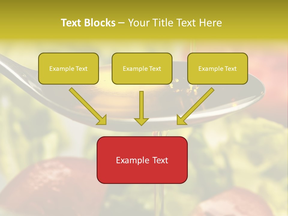 Freshly Spice Goldencoloured PowerPoint Template