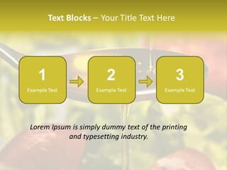 Freshly Spice Goldencoloured PowerPoint Template