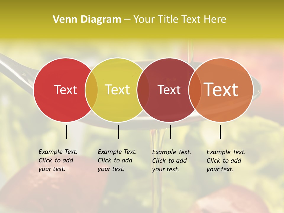 Freshly Spice Goldencoloured PowerPoint Template