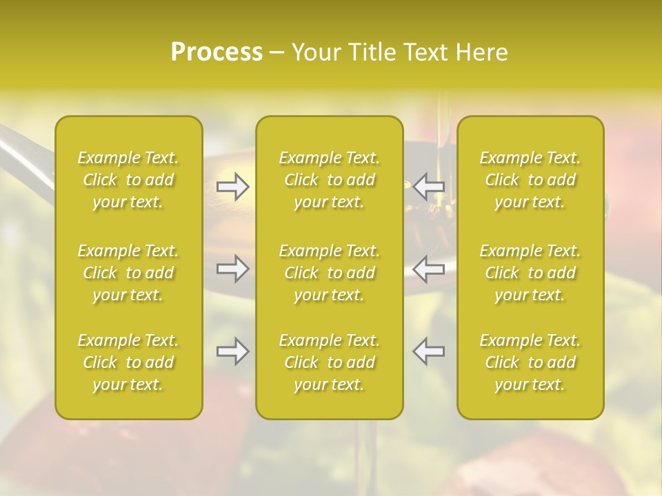 Freshly Spice Goldencoloured PowerPoint Template