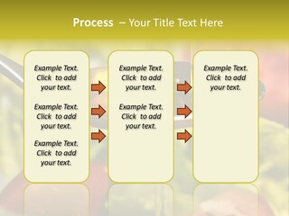 Freshly Spice Goldencoloured PowerPoint Template