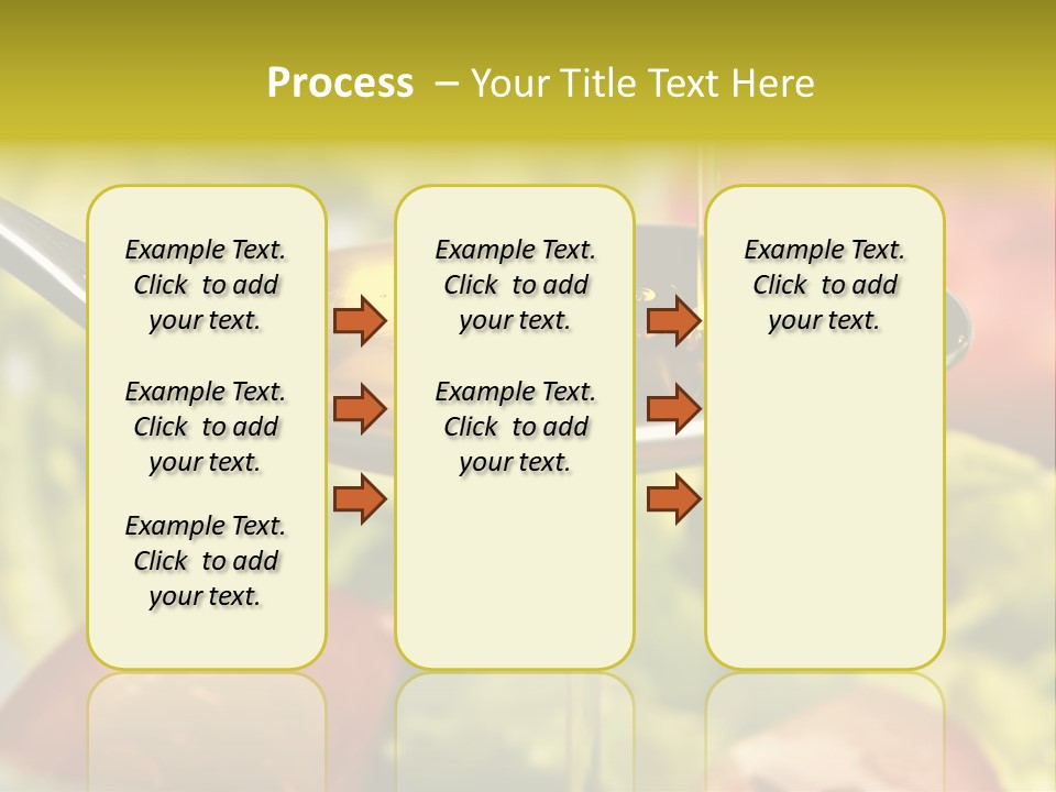 Freshly Spice Goldencoloured PowerPoint Template