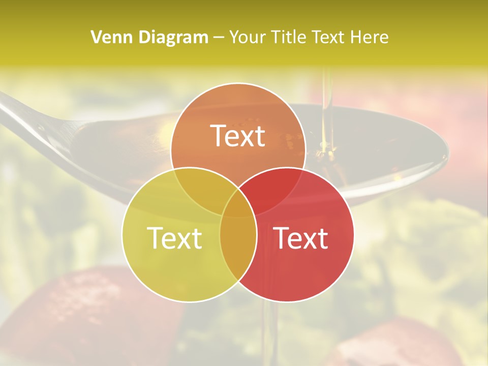 Freshly Spice Goldencoloured PowerPoint Template