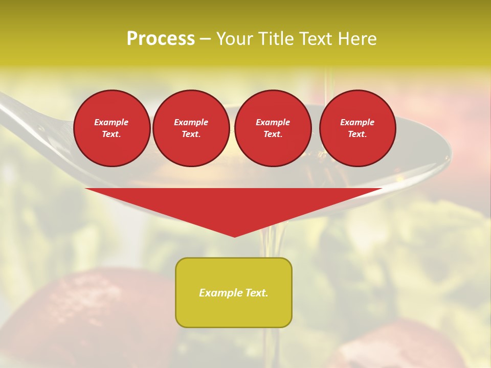 Freshly Spice Goldencoloured PowerPoint Template