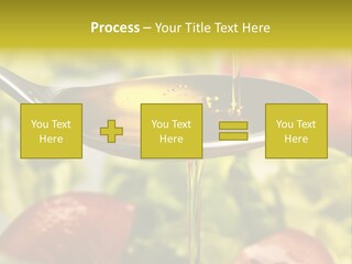 Freshly Spice Goldencoloured PowerPoint Template